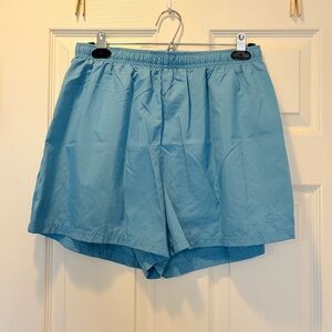 L.L. Bean Vintage Women’s Light Blue Shorts with Liner Size Large
